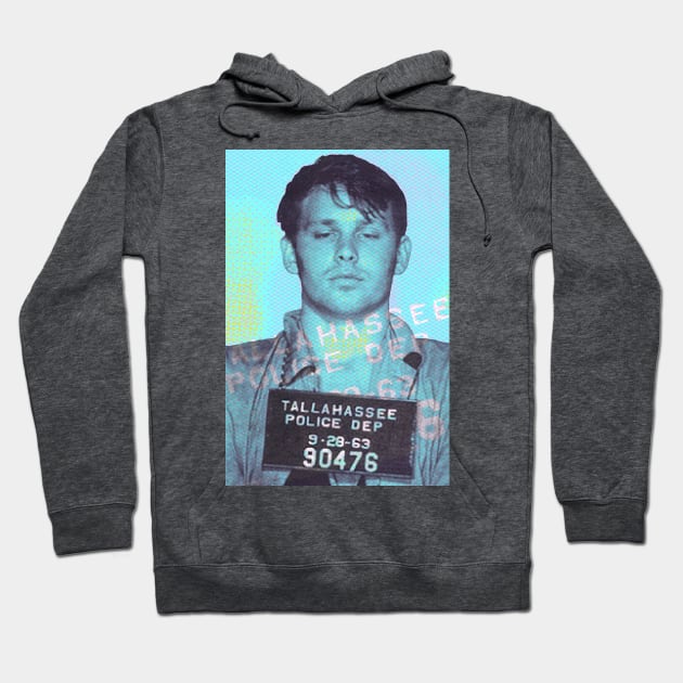 Jim Morrison Mugshot Hoodie by SABREart